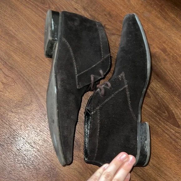 Calvin Klein Suede Boots - Picture 3 of 9